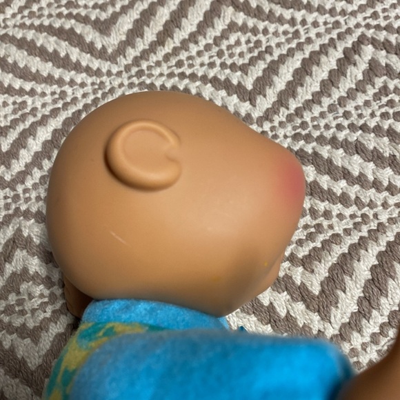 Cabbage patch kids bald baby Hispanic girl in ocean sleeper doll toy - Picture 10 of 12